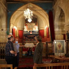 مرمت کلیسای مریم مقدس شیراز