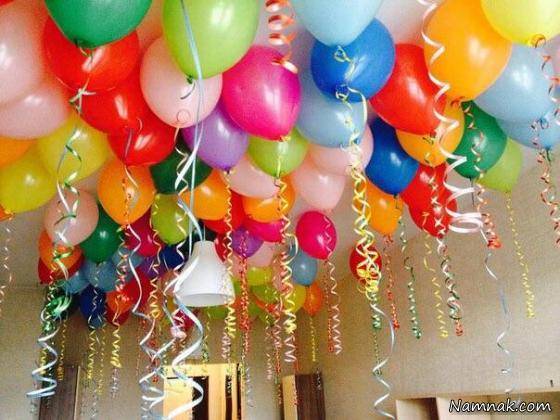 ایده‌ های خلاقانه برای تزیین جشن ‌های تولد با بادکنک رنگی